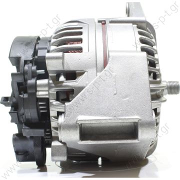 0124555013 - ΔΥΝΑΜΟ MAN TGA  29154 BOSCH  28V 100A Regulator [W-L-15-S-DFM]   	  29154 A MB 28V 100A Regr [W-L-15-S-DFM]--)0124655097 GENERATOR 24V 100A MERCEDES ATEGO ACTROS AXOR 2 UNIMOG ERF ECT   0124555013	BOSCH 0986047420	BOSCH 0986047421	BOSCH - 