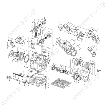 40425008 BITZER, ΣΥΜΠΙΕΣΤΕΣ BITZER  4NFC 647cc Bitzer 4NFC ΤΕΤΡΑΚΥΛΙΝΔΡΟΣ ΚΟΜΠΡΕΣΣΟΡΑΣ A/C  Κωδικός 1100004A / 240101213   Bitzer Roadstar 4NFC – Carrier Sutrak CS647  1100004A Bus Compressor Bitzer 4NFCY 647ss  Webasto - 110.000.4A - 