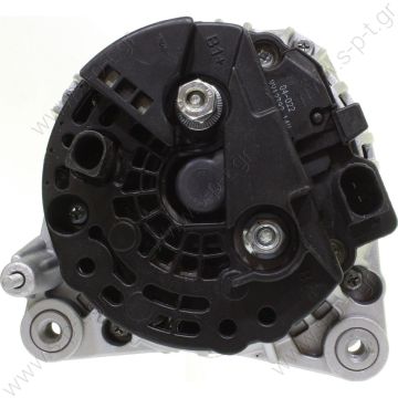 0124515011 BOSCH  ΔΥΝΑΜΟ VAG   VW-120A   0-124-515-057 2.8L Golf Jetta 1999-2004 13904 12V CW 120A 7 groove pulley negative polarity   Bosch 0124515011, 0-124-515-057  Delco 334-1436  Lucas A6884  Volkswagen 021-903-025K, 038-903-018B, 074-903-025N - 