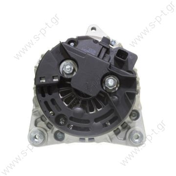 0124525044  BOSCH ΔΥΝΑΜΟ OPEL  VALEO  RENAULT    MEGANE II 1.9dCi 12V 110A PV7 @   OE:	0124525044, 0124525084, 0124525141, 0986046260, 111568, 2310000QAN, 4405286, 443170, 738221001, 8200190721, 8200404300, 8200660035, 9121119, LRA2368 - 