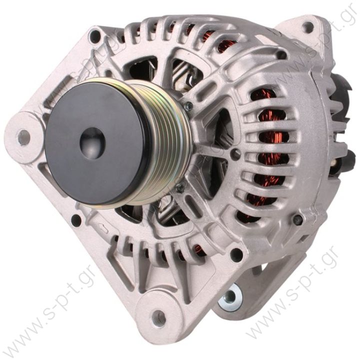 439475, VALEO  ΔΥΝΑΜΟ  14V 110A RENAULT MEGANE II  CLIO  MEGANE  SCENIC  23100-00QBA  7701474416, 8200100907 2542664  2543562, 437434, 437558, 439475, 439561, 746027, TG11C011, TG11C034, TG11C062, TG11C064  12V 125 Amp  Renault / Volvo TG11C064   