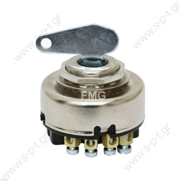 0342201010   BOSCH   ΔΙΑΚΟΠΤΗΣ    Brand	Bosch Item Weight	118 g Product Dimensions	9.8 x 5.6 x 5 cm Item model number	0342201010 Manufacturer Part Number	0342201010    Ignition light switch Ignition lock 8 pole 0-1-2-3 for tractor tractor Oldtimer - 