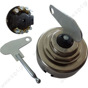 0342201010   BOSCH   ΔΙΑΚΟΠΤΗΣ    Brand	Bosch Item Weight	118 g Product Dimensions	9.8 x 5.6 x 5 cm Item model number	0342201010 Manufacturer Part Number	0342201010    Ignition light switch Ignition lock 8 pole 0-1-2-3 for tractor tractor Oldtimer - 