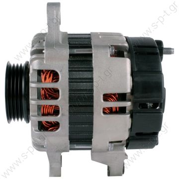 KIA 450202   Picanto 1000 CC 02/04>,Picanto 1100 CC 02/04. 12 Volt-70 Amp. ΚΑΤΑΛΛΗΛΟ ΓΙΑ : Kia 37300-02551. ΤΡΟΧΑΛΙΑ POLY-V ME 4 ΕΓΚΟΠΕΣ.   Hyundai	Atos  - 