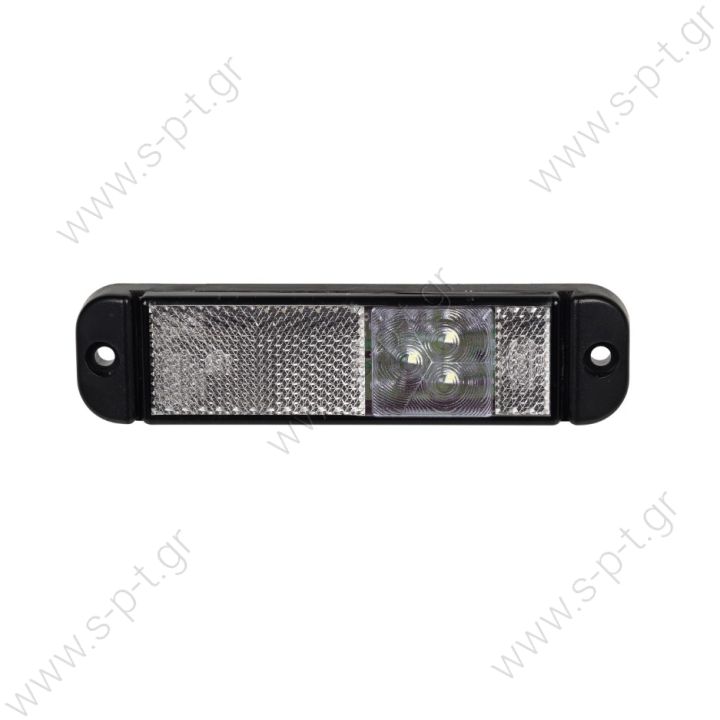 550-0.07  ΕΜΠΡΟΣΘΙΟΣ LED ΦΑΝΟΣ ΟΓΚΟΥ 9-33V  550-0.07  Description: REF. NO. 550-0.07 Εμπρόσθιος φανός όγκου με αντανακλαστήρα 3 LEDs 9-33V (με καλώδιο 1m) Διάφανο