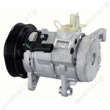 10PA17E  DENSO  ΣΥΜΠΙΕΣΤΗΣ    COMPRESSOR   JEEP GRAND CHEROKEE   1999-2004 V8 4.7L Compressor ID: 10PA17E Number of Ribs: 6 New Part Belt Pulley Ø: 136 mm Voltage: 12 V Applicant: JEEP GRAND CHEROKEE OEM: 55115907AB/55116810AA/55116906AA - 