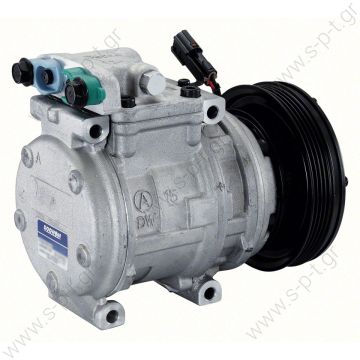 2208-6013A   ΚΟΜΠΡΕΣΣΕΡ   AIRCONTITION NEW, DOOWON DAEWOO EXCAVATOR, 10PA15C 2208-6013A  New A/C Compressor 2208-6013A For DAEWOO SOLAR V EXCAVATOR DOOWON - 