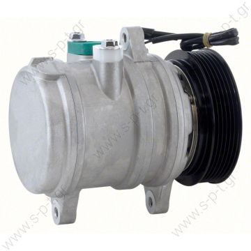 40420009 DELPHI ΚΟΜΠΡΕΣΕΡ A/C  HARRISON SP10 PV6 12V   SP 10 12V 105mm Poly-V 6 Denso SP10 Delphi Compressor OEM# 22E-979-1110 3541139M91   KOMATSU : 22E9791110 LANDINI : 3541139M91, 717638 MASSEY FERGUSON : 3541139M91 MERLO : 040654 ZETOR : 16372954  - 