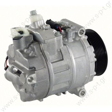 40440138   ΚΟΜΠΡΕΣΟΡΑΣ MERCEDES SPRIDER/C-CLASS_DENSO       W906 Sprinter 316cdi-318cdi-319cdi COMPRESSOR,NEW, N-DENSO MERCEDES SPRINTER W906, 7SEU17C 100MM 6PK NISU - 