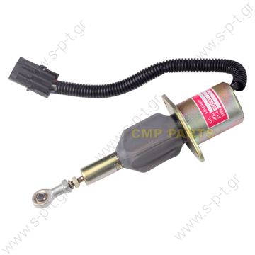 3928161  ΗΛΕΚΤΡΙΚΟ ΣΒΗΣΤΗΡΙ    R290 SA-4293-24V Diesel Fuel Shut Off Solenoid Hyundai Excavator Cummins    Diesel Fuel Shut Off Solenoid For Excavator Cummins 3928160 R290 SA-4293-12 - 