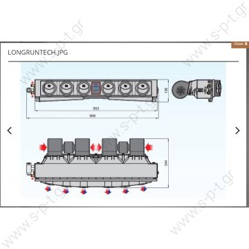 AC20201472  ΕΒΑΠΟΡΕΤΑ   ΓΕΝΙΚΗΣ   ΕΦΑΡΜΟΓΗΣ   E75 12V   Universal Evaporative Air Conditioner LONGRUN E75 12V  Ε75 ΕΒΑΠΟΡΕΤΑ 7,5 KW E 75 LONG RUN 3 - 12V    Application  Evaporator technical leaflet Cod.20201472   - 