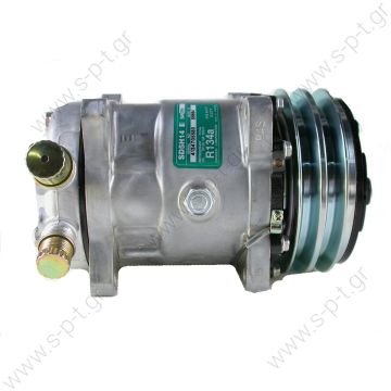 ΣΥΜΠΙΕΣΤΗΣ SANDEN SD5H14 132A2 12V V-OR   COMPRESSOR, SANDEN SD5H14 S6626, 12V 132mm 2-A R134A, VERT O-RING, EAR MOUNT, STEEL ARMATURE   NEW Original Sanden Compressor 6626 SD5H14 4509, 4510, 5300, SD5S14-5305, 5305DI, SD5S14-5309, 5309, 5313, 5315, 5316, - 