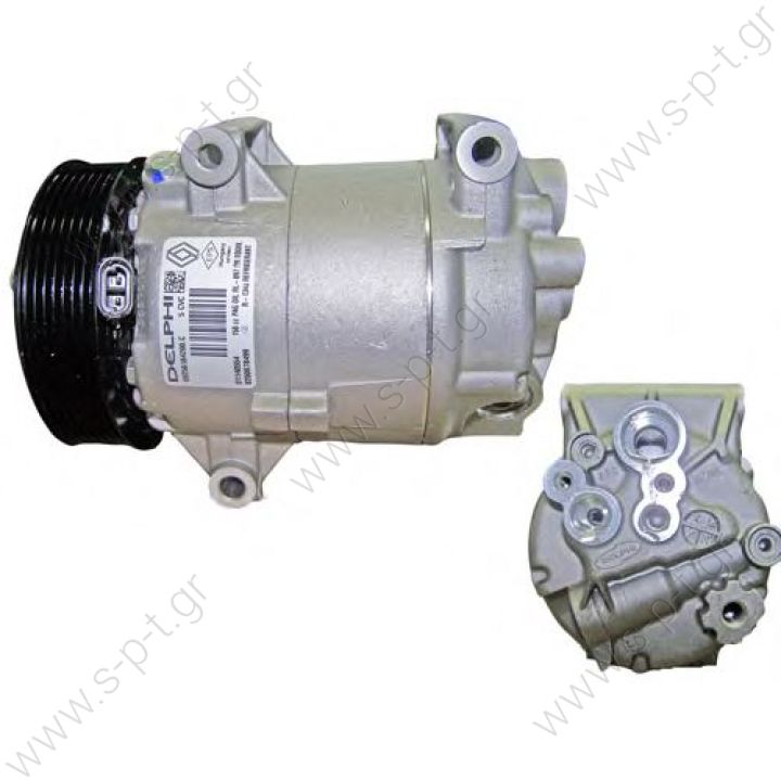 40420040 ΣΥΜΠΙΕΣΤΗΣ RENAULT MEGANE SCENIC      RENAULT Mégane II serie 2.0 - 2.0 16V Turbo COMPRESSOR DELPHI (HARRISON) OEM   OE 7711497517 - 8200457418 - 8200678499 - 8200940233