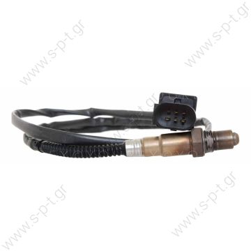 Bosch 0258007351 Γνήσιος Κωδικός:  06Α906262ΑΝ AUDI: 021906262B, AUDI: 06A906262AN     Bosch 0258007351 Lambda Sensor 5 terminal 0258007351 Bosch LS7351 LSU-4.21    WideBand Lambda Sensor for VW Polo GTi, Sharan 2.8, Touareg 4.2 - 