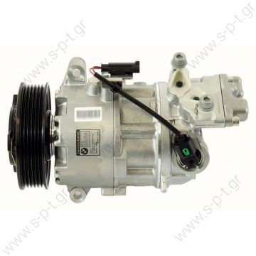 40440183 ΚΟΜΠΡΕΣΕΡ A/C    BMW CALSONIC E87 1 Series, Ε90 3 series    BMW E87 / E81 Serie 1 116i - 118i - 120i Κωδικός προϊόντος: 64526915380 , 64529145351 , 64529156821 , 64529182793  TSP0155959 Compressor A / C Calsonic C9E613C; 100 mm; PV6; 12V; H;    - 