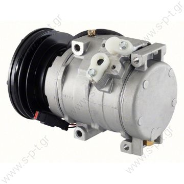 447190-5130 24577-81    DENSO ΚΟΜΠΡΕΣΕΡ A/C   COMPRESSOR,NEW, REPL. DENSO CATERPILLAR WITH 10S17C - 1A 24V H-DUTY DIRECT MOUNT WITH DUST COVER - 