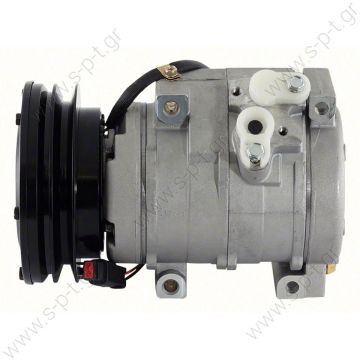 447190-5130 24577-81    DENSO ΚΟΜΠΡΕΣΕΡ A/C   COMPRESSOR,NEW, REPL. DENSO CATERPILLAR WITH 10S17C - 1A 24V H-DUTY DIRECT MOUNT WITH DUST COVER - 