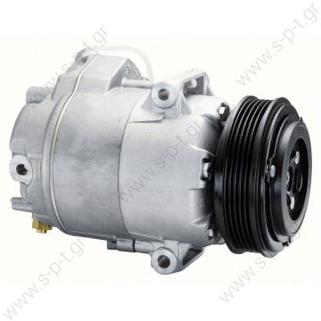 ΣΥΜΠΙΕΣΤΗΣ COMPRESSOR, DELPHI, OPEL ASTRA J H 1.4TD 11/11-01/15, WITH CLUTCH & ELEC CONTROL - 