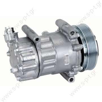 40405277 ΚΟΜΠΡΕΣΣΕΡ A/C    Mini Mini Cooper S 1457-1914   Compressor Sanden SD6V12   1457    / 64522758145 / 64522758433 /  64526942501  Technical Data:  Belt-Ø [mm]: 119 Belt-Type: Poly V6 Compressor-ID: SD6V12 for Manufacturer: Sanden  119mm PolyV6  - 