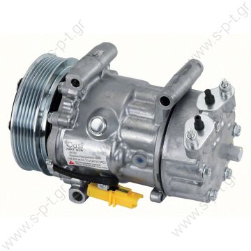 40405277 ΚΟΜΠΡΕΣΣΕΡ A/C    Mini Mini Cooper S 1457-1914   Compressor Sanden SD6V12   1457    / 64522758145 / 64522758433 /  64526942501  Technical Data:  Belt-Ø [mm]: 119 Belt-Type: Poly V6 Compressor-ID: SD6V12 for Manufacturer: Sanden  119mm PolyV6  - 