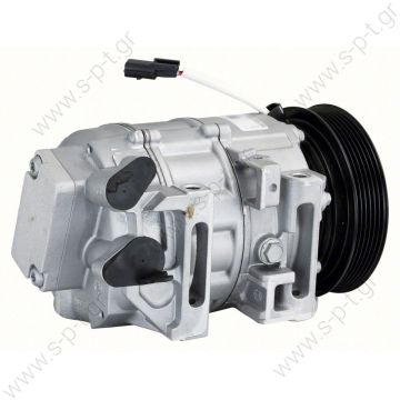 C09-9702G AIR CONDITIONING COMPRESSOR FOR NISSAN X-TRAIL   T31 2.5L QR25DE Petrol 2007-2014  COMPRESSOR, NISSAN X-TRAIL T31 ZEXEL DSC171C, 10/07- 4 CYL 2.5I 124MM 6PV, W/O ELEC. CONTROL VALVE - 