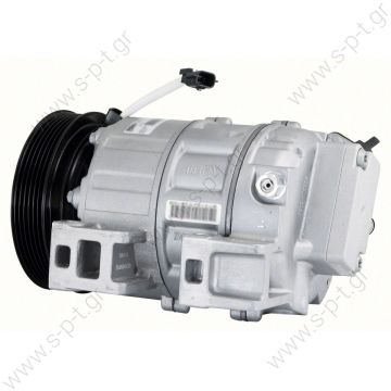 C09-9702G AIR CONDITIONING COMPRESSOR FOR NISSAN X-TRAIL   T31 2.5L QR25DE Petrol 2007-2014  COMPRESSOR, NISSAN X-TRAIL T31 ZEXEL DSC171C, 10/07- 4 CYL 2.5I 124MM 6PV, W/O ELEC. CONTROL VALVE - 