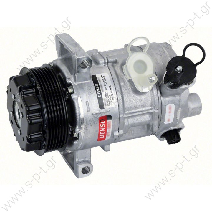 COMPRESSOR, JEEP COMPASS/PATRIOT, DODGE CALIBER 03/07-ON 4 CYL 2.4I-2.0TD, N-DENSO 5SE12C 110MM 6PV