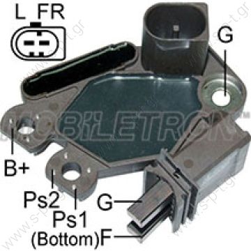 VR-PR2292H   MOBILETRON   ΑΥΤΟΜΑΤΟΣ  ΔΥΝΑΜΟΥ   12V VALEO, AUDI A3, PEUGEOT 206, VW GOLF IV, V,  VALEO  14V VW     CARGO	231103 MOBILETRON	VR-PR2292H TRANSPO	M521 VALEO	2542292C, 2542332, 2547814C, 2620182M, 593368, 593371, 593392, 593395, 593455 - 