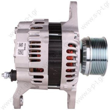 A4TR5391    MITSUBISHI  ΔΥΝΑΜΟ    A004TR5391   861078 PRESTOLITE  ΔΥΝΑΜΟ  RENAULT RVI 24V 110A [W-L-15-S-DFM]     RENAULT RVI 24V 110A [W-L-15-S-DFM]  MITSUBISHI A004TR5391     RVI Magnum DXI, Kerax, Volvo FH / FM13 type MITSUBISHI 28V 100A 110A - 