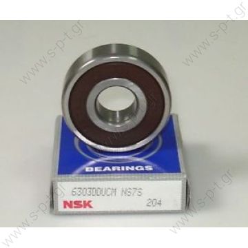 6303 2RS – NSK , Ρουλεμάν 6303 2RS  6303 2RS    Bearing 2RS Type Replacing 17mm x 47mm x 14mm - 