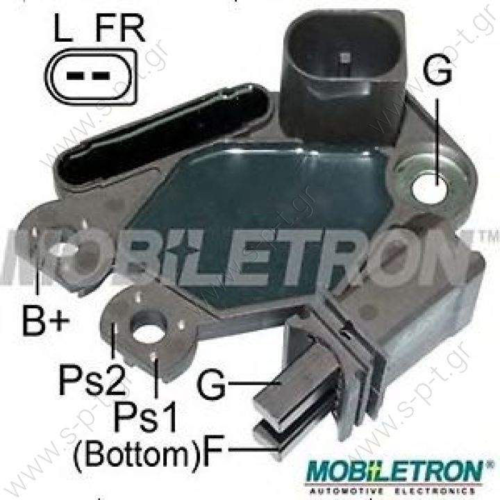 VR-PR2292H   MOBILETRON   ΑΥΤΟΜΑΤΟΣ  ΔΥΝΑΜΟΥ   12V VALEO, AUDI A3, PEUGEOT 206, VW GOLF IV, V,  VALEO  14V VW     CARGO	231103 MOBILETRON	VR-PR2292H TRANSPO	M521 VALEO	2542292C, 2542332, 2547814C, 2620182M, 593368, 593371, 593392, 593395, 593455