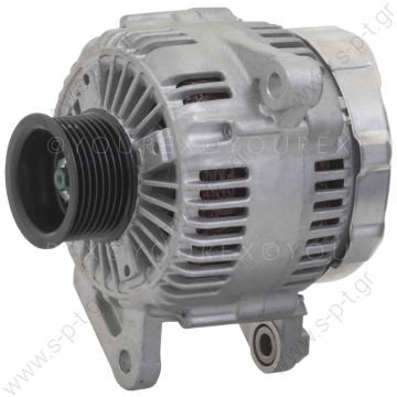 121000-4520 121000-4550 - DENSO  ΔΥΝΑΜΟ    JEEP GRAND CHEROKEE & CHEROKEE 3.1 2.5 38522276F  ΔΥΝΑΜΟ  12V 130 Amp    02-05 Jeep Liberty 03-06 TJ Wrangler 121000-4520 56044532aa Replacing 121000-4390 Lucas LRA1159 O.E.M 38522276 Chrysler Various Models - 