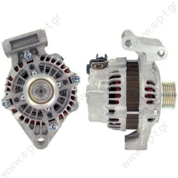 A5TA7792  ΔΥΝΑΜΟ  12V 90A FORD FIESTA V 02-, MAZDA 2 03- (3ΦΙΣ)  Δυναμο  A5TA7792   Ford Fiesta-Mazda 2 90amp 2001-07 3pin A5TA7792, 2S6T-10300-DB, 2S6T-10300-DD, 274813, 114129, A5TA6591, YS4D10300AC, 63321679, 274847, A5TA7692,   - 