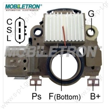 VR-H2009-109 – MOBILETRON, Αυτόματος Δυναμού τύπου Mitsubishi 14V     MOBILETRON	VR-H2009-109   ΑΥΤΟΜΑΤΟΣ   VR-H2009-109 – MOBILETRON, Αυτόματος Δυναμού Mitsubishi 14V  MITSUBISHI A3TB1891, A866X47272 TRANSPO IM472 SUBARU 23815-AA160, 23815AA160 - 