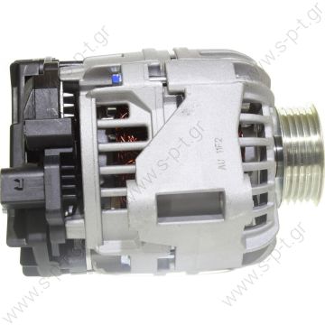 26600 BOSCH ΔΥΝΑΜΟ 12V   85A SMART FORTWO 0,8 450, 451  SMART cdi 85A [L-DFM] @ Original Bosch Alternator 85A Smart Convertible City Coupe 0 8 Cdi Diesel  0986044490 0124225037 0124225020 A0111548002 0004717V005 0004717V006 437737 - 