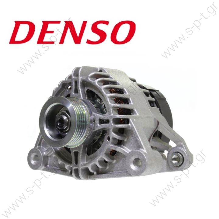 DAN1055, DENSO   ΔΥΝΑΜΟ OPEL 14V/70A, AGILA, CORSA, ASTRA, MERIVA, COMBO   Denso Original Alternator 70A Opel Agila Corsa CD 1.0 1.2 1.4 Lpg 12V 16V  Voltage [V]: 12 V  [A]: 70 Number of ribs: 5 Pulley Ø [mm]: 54 Plug Type ID: L, DFM