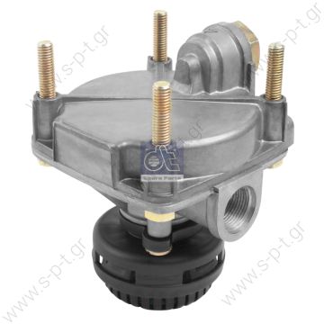 4.63225 DT Βαλβίδα ρελέ   MERCEDES 004 429 7844   WABCO Βαλβίδα ρελέ     Relay Valve Relay valve replaces Wabco: 973 011 004 0  Art. No. 4.63225   OEN 1305026 — DAF OEN 1525397 — DAF OEN A0044296244 — EVOBUS OEN 5010588146 — RENAULT OEN 20590781 — VOLVO   - 