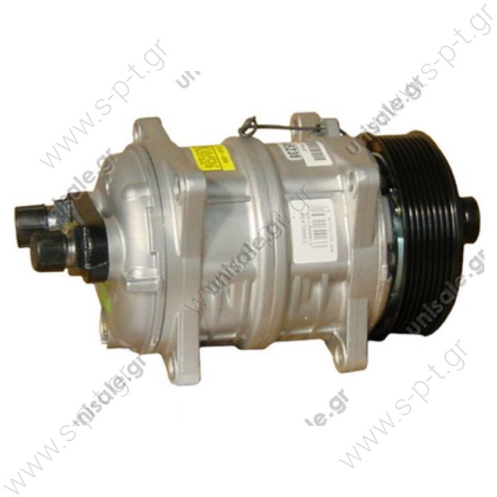 40430019 ΚΟΜΠΡΕΣΣΟΡ A/C ΣΥΜΠΙΕΣΤΗΣ     TM 15 HD OR Rotolock Horizontal 24V Poly-V 8 Seltec (R134a) Compressor 488-43052