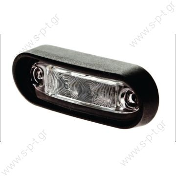 DSL-44.24 – DASTERI, Φανάρι όγκου 24V 2 Led σε λάστιχο (λευκό)  DSL-44 ΦΑΝΟΣ ΠΙΝΑΚΙΔΑΣ ΜΕ LED. ΦΑΝΟΣ ΠΙΝΑΚΙΔΑΣ LED ΛΑΣΤΙΧΕΝΙΑ ΣΤΕΦΑΝΗ - 