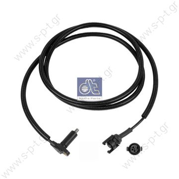 3.37107 DT Αισθητήρας, στροφές τροχού 2550mm   ABS sensor, right replaces Knorr: 0 486 000 103  Art. No. 3.37107   Speed sensor MAN rear axle right side Ref.: 81.27120-6064  ProductName:Wheel Speed Sensor  DT	3.37107 KNORR BREMSE	0486000103000 - 