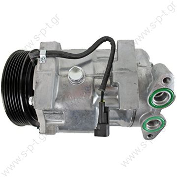 40405307   ΣΥΜΠΙΕΣΤΗΣ A/C ΚΟΜΠΡΕΣΣΕΡ FORD     Focus C-Max 1.6 TDCi Compressor, air conditioning  Συμπιεστής (κομπρέσσορας)    Sanden original 7V16 FORD FOCUS II/C-MAX     1248 / 1255 / 3M5H19D629GD / 3M5H19D629SA / 3M5H19D629    - 