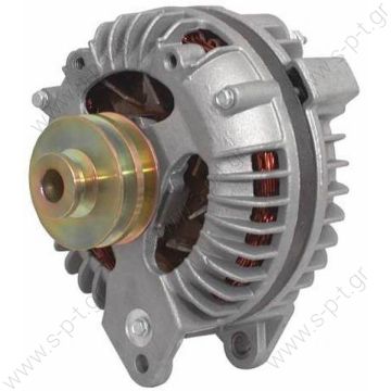 33502 DTS ΔΥΝΑΜΟ  Alternator CHRYSLER 12V 60A CW 2-GROOVE @ FALCON CHRYSLER ALTERNATORS     4111810	12V/60A B	08-10689     Prestolite Alternators for 60A 12V, CW, 2-Groove Pulley ,WAI 1-1818-04CH ,Lester 7509               - 