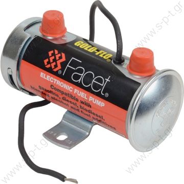 FAC-480534   FACET  ΑΝΤΛΙΑ ΗΛΕΚΤΡΙΚΗ       FACET  Fuel pump (I) 12V 170l bleu 1/4  Facet Cylindrical 12v Fuel Pump, 1/4 NPT, 6-8 psi, Blue Top - 