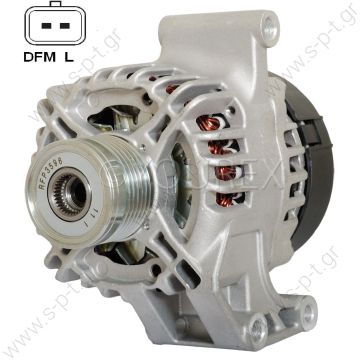 DAN585 ΔΥΝΑΜΟ  OP CORSA C 12V 120A 54PVF6/L46mas [F-L]  DELCO REMY	DRA0092 DENSO	1012100970, 1012100971, DAN585 LUCAS	LRA03066, LRA3066 MAGNETI MARELLI	63377425 OPEL	13222936, 13256931, 6204259, 6204282 - 