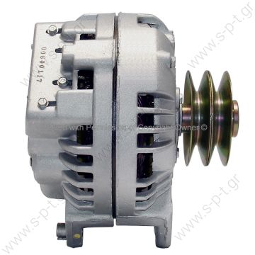 33502 DTS ΔΥΝΑΜΟ  Alternator CHRYSLER 12V 60A CW 2-GROOVE @ FALCON CHRYSLER ALTERNATORS     4111810	12V/60A B	08-10689     Prestolite Alternators for 60A 12V, CW, 2-Groove Pulley ,WAI 1-1818-04CH ,Lester 7509               - 