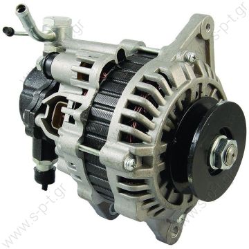 A3T08183 MITSUBISHI  ΔΥΝΑΜΟ    12V 75 A  MITSUBISHI PAJERO D	2.5 TD (V24W) 12V 75 Amp Pulley / Drive:	Pulley 16 x 80  Alternator  	Mitsubishi / Hyundai Frame Number:	FR21 Replacing A3T08183 Lucas LRB235 Hella JA878 Mitsubishi Pajero 2.5TD  - 