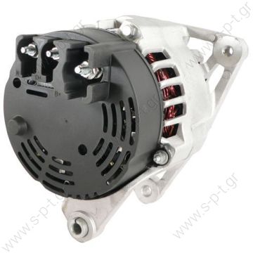 DAN654, DENSO 63377461010, MAGNETI MARELLI MAN7461 - ΔΥΝΑΜΟ - JCB LANDPOWER - PERKINS    DENSO ΔΥΝΑΜΟ  31496 MAGNETI MARELLI Alternator JCB 12V 85A B+ M6 Wo/pulley 6H- Alternator 185046500 185046522 2871A156 2871A168 2871A301 2871A302 - 