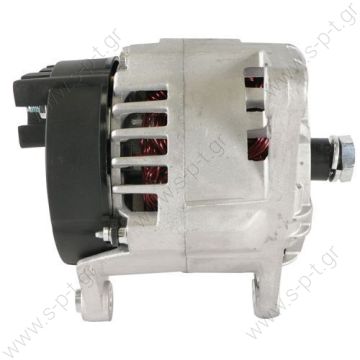 DAN654, DENSO 63377461010, MAGNETI MARELLI MAN7461 - ΔΥΝΑΜΟ - JCB LANDPOWER - PERKINS    DENSO ΔΥΝΑΜΟ  31496 MAGNETI MARELLI Alternator JCB 12V 85A B+ M6 Wo/pulley 6H- Alternator 185046500 185046522 2871A156 2871A168 2871A301 2871A302 - 