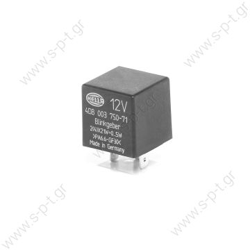 4DB003750-711 – HELLA ΡΕΛΕ ΦΛΑΣ 12V 3PIN   ΦΛΑΣΕΡ ΗΛΕΚΤΡΟΝΙΚΟ 3 EΠΑΦΕΣ 12V, 31 x 49 x 49A     HELLA, Φλασέρ 12V 3 φις γερμανικού τύπου - 