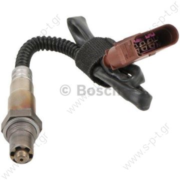 0258006255 BOSCH ΑΙΣΘΗΤΗΡΑΣ λ AUDI A3,VW GOLF IV,SEAT IBIZA IV ΟΠΙΣΘΙΟΣ ΚΑΦΕ ΦΙΣΑ      Αισθητήρας λάμδα   BOSCH 0258006255  AUDI, SEAT, VW (06A 906 262 AG) VW (06A 906 262 G) - 